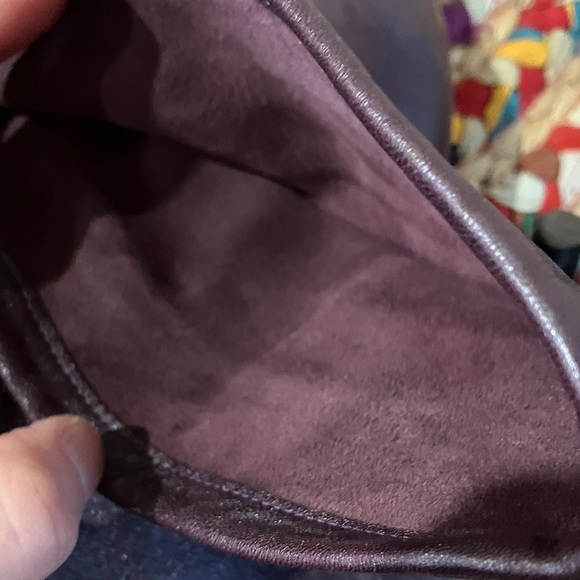 Patrick Cox Eggplant Purple Soft Leather Knee-High Boots - Picture 10 of 10